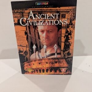 Ancient Civilizations DVD by - Black and Orange